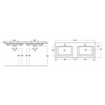 Мебель для ванной OWL Hella Stor 120