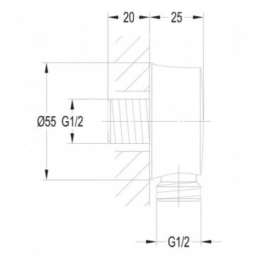 Штуцер Omnires 8810CR