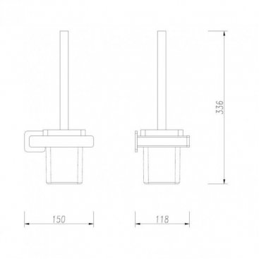 Ершик Omnires Nelson NL80620BL