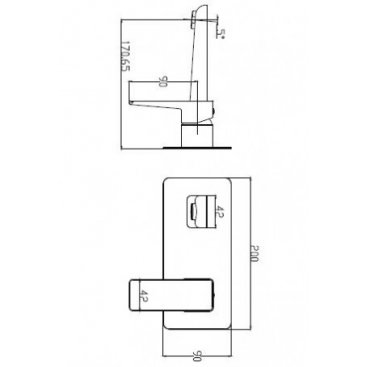 Смеситель для раковины Omnires Parma PM7415 CRB