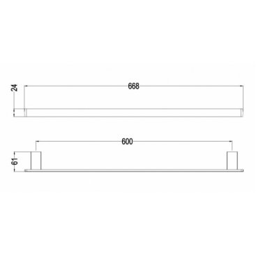 Полотенцедержатель Schein Elite 7057037