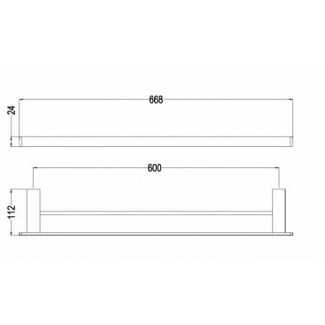 Полотенцедержатель Schein Elite 7057040