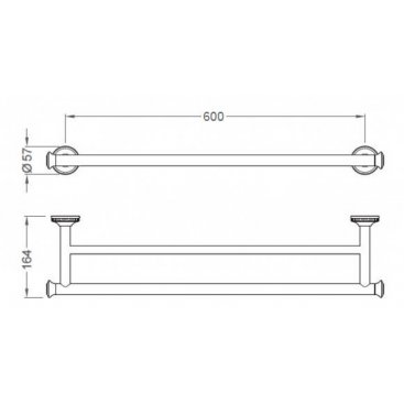 Полотенцедержатель Schein Superior 7066040