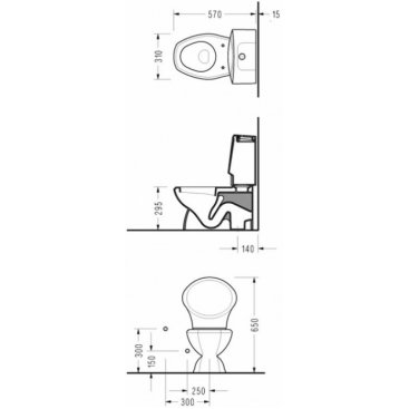 Унитаз Serel Children 8702DOGR