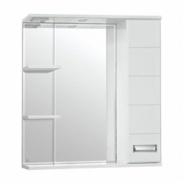 Зеркало со шкафчиком Style Line Ирис 75/С