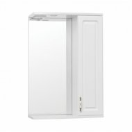 Зеркало со шкафчиком Style Line Олеандр-2 55/C белое