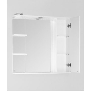 Зеркало со шкафчиком Style Line Жасмин 80/С