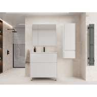Мебель для ванной Style Line Лима 80 см напольная белая матовая