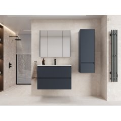 Мебель для ванной Style Line Лима 100 см подвесная графит
