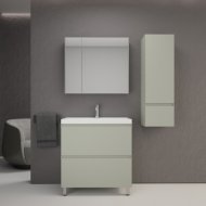 Мебель для ванной Style Line Манхэттен 80 см напольная олива