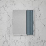 Зеркало-шкаф Style Line Стокгольм 60 см графит софт