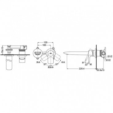 Смеситель для раковины Toto MH/Neorest TLG04310R