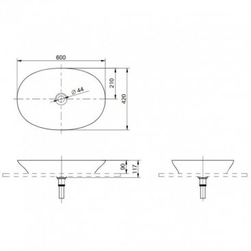 Раковина полувстраиваемая Toto Neorest L4706E