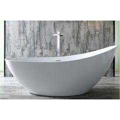 Акриловая ванна Abber AB9233 185x80 см, отдельност...