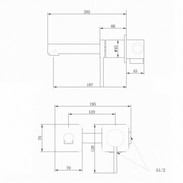 Смеситель для раковины Abber Emotion AF8812NG