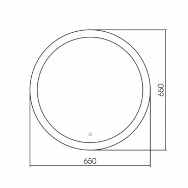 Зеркало Abber Mond AG6202S-0.65