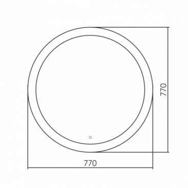 Зеркало Abber Mond AG6202SL-0.77