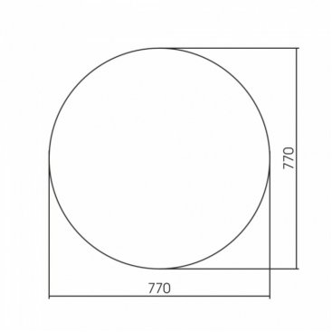 Зеркало Abber Mond AG6204SSmart