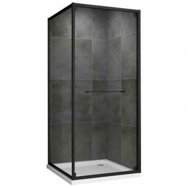Душевой уголок Abber Schwarzer Diamant AG0A100B 100x100