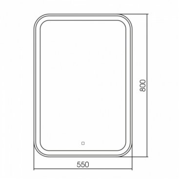 Зеркало Abber See AG6106S