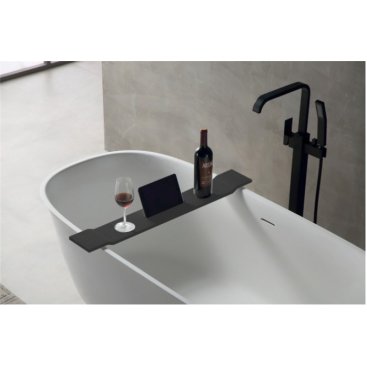Полка для ванны Abber Stein AS1601 черная