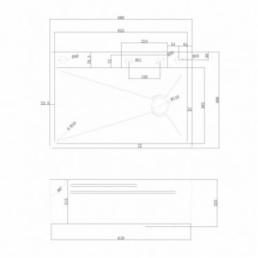 Мойка кухонная Abber Wasser Kreis AF2194B