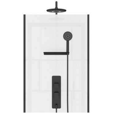 Душевая кабина Acquazzone Omega 90T Black