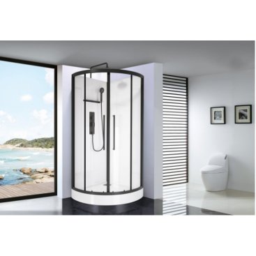 Душевая кабина Acquazzone Omega 90T Black
