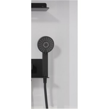 Душевая кабина Acquazzone Viktoria 115SL Black