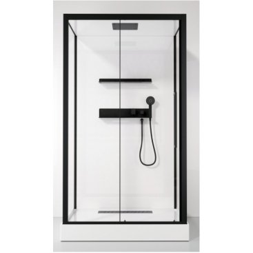 Душевая кабина Acquazzone Viktoria 120SL Black