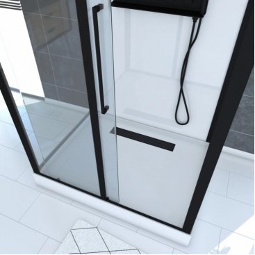 Душевая кабина Acquazzone Viktoria 120SL Black