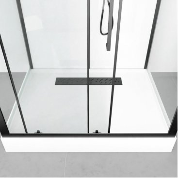 Душевая кабина Acquazzone Viktoria 120SL Black