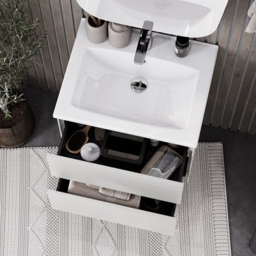 Мебель для ванной Акватон Сохо 60 серый