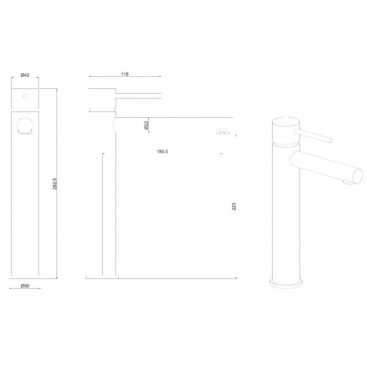 Смеситель для раковины Allen Brau Glotity 5.51002-00