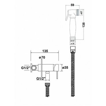 Гигиенический набор AQUAme AQM 6010OB