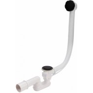 Слив-перелив для ванны Aquanet V55R 70 см черный