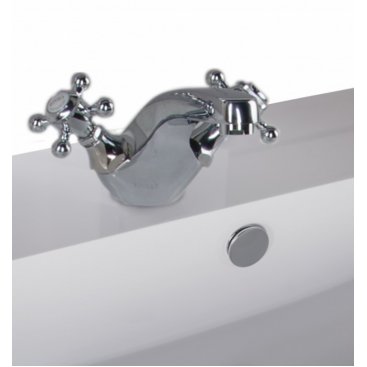 Мебель для ванной Aquanet Паола 120 белая патина серебро