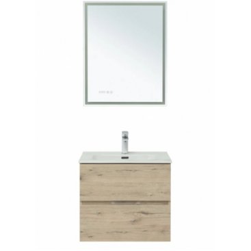 Мебель для ванной Aquanet Алвита New 60 с ящиками дуб веллингтон белый