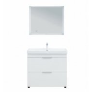 Мебель для ванной Aquanet Ирис new 90 напольная