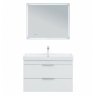 Мебель для ванной Aquanet Ирис new 90 подвесная