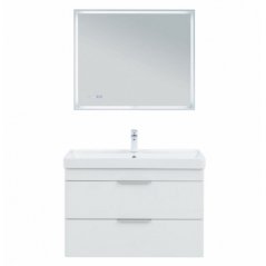 Мебель для ванной Aquanet Ирис new 90 подвесная
