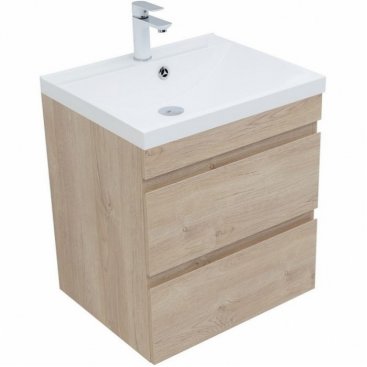 Мебель для ванной Aquanet Нота New 60 дуб светлый