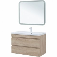 Мебель для ванной Aquanet Нота New 100 дуб светлый