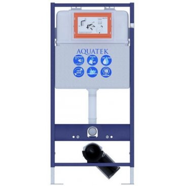 Система инсталляции для подвесного унитаза Aquatek Standart 51 INS-0000001