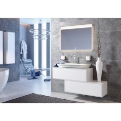 Мебель для ванной Aqwella Genesis 100 белый глянец
