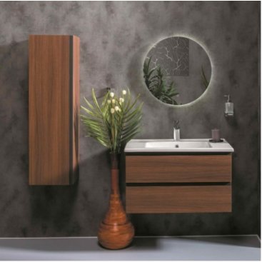 Мебель для ванной Armadi Art Capolda 85 Dark wood