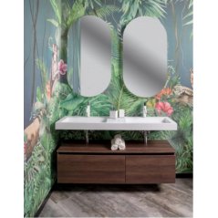 Мебель для ванной Armadi Art Flat 140 Dark Oak