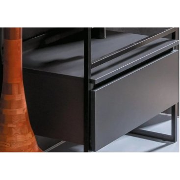 Мебель для ванной Armadi Art Loft 80 антрацит