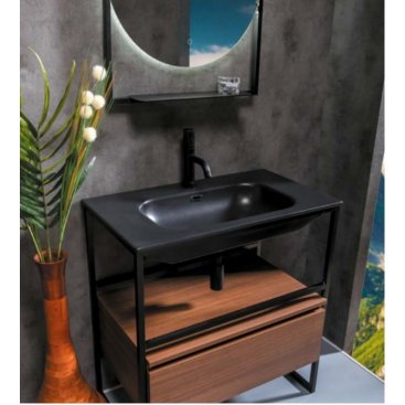 Мебель для ванной Armadi Art Loft 80 Dark Wood