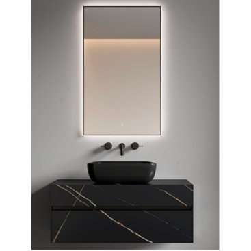 Зеркало с подсветкой Armadi Art Modern 60x100 Black